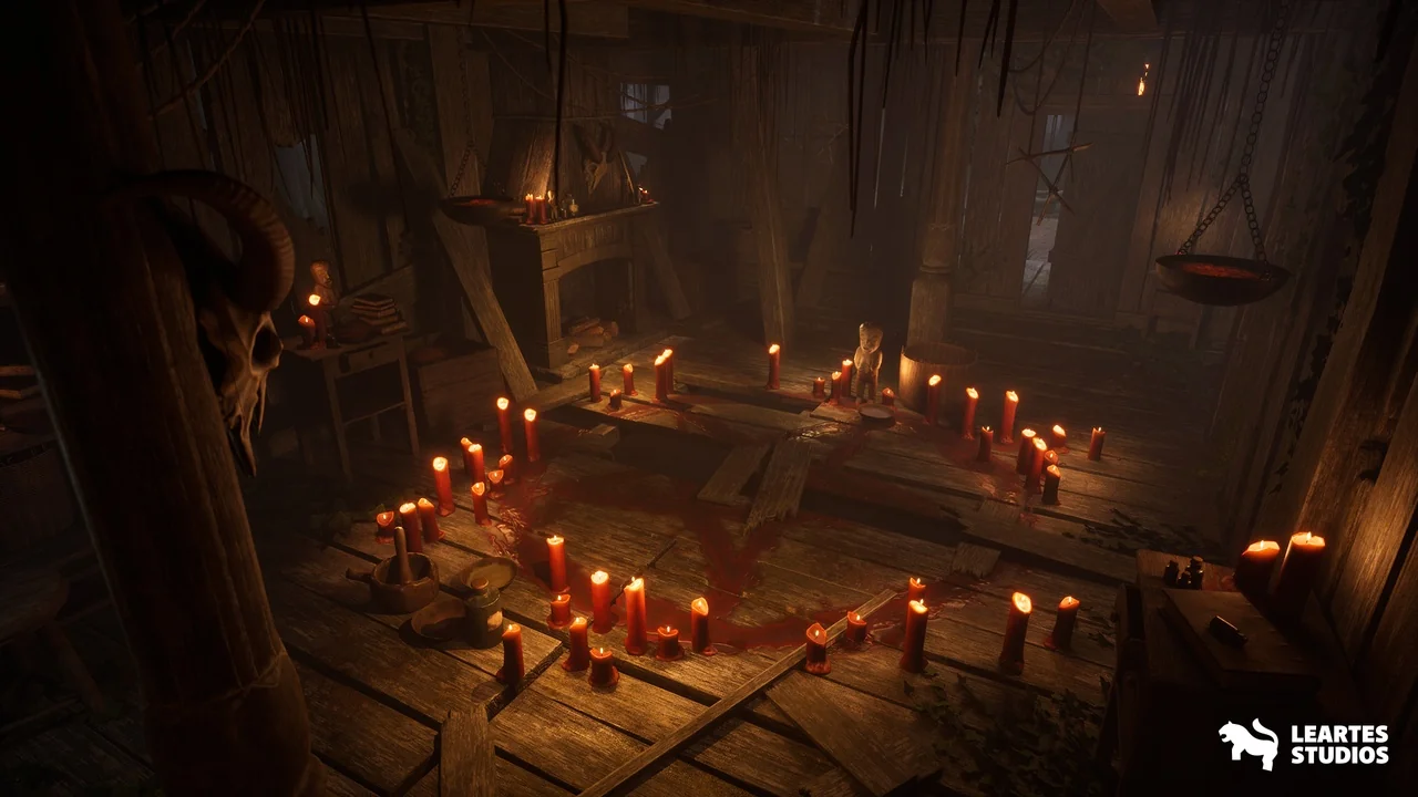 Witch Village Environment ( Witch Village Village Village House House Modular ) asset