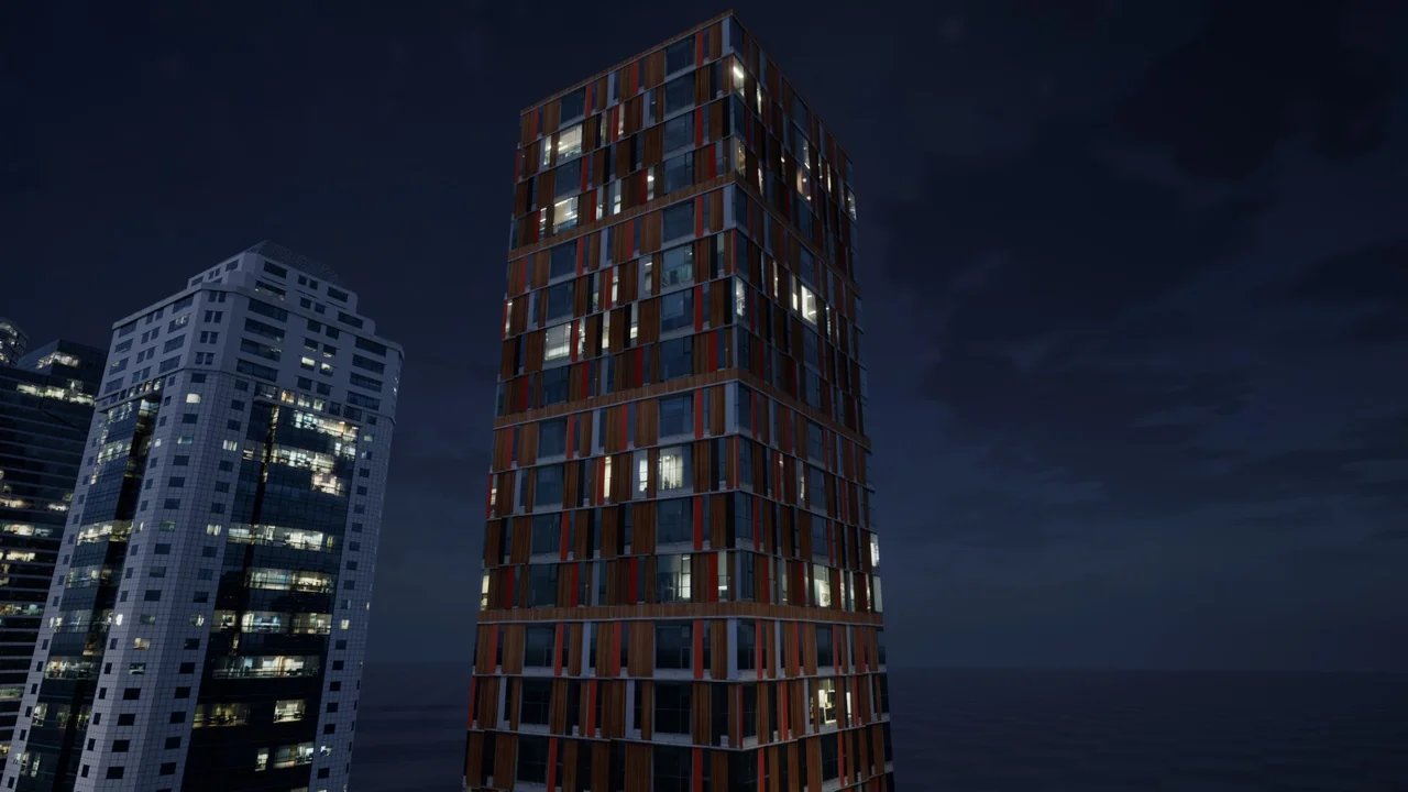 Building Interior Cubemap Material Function asset