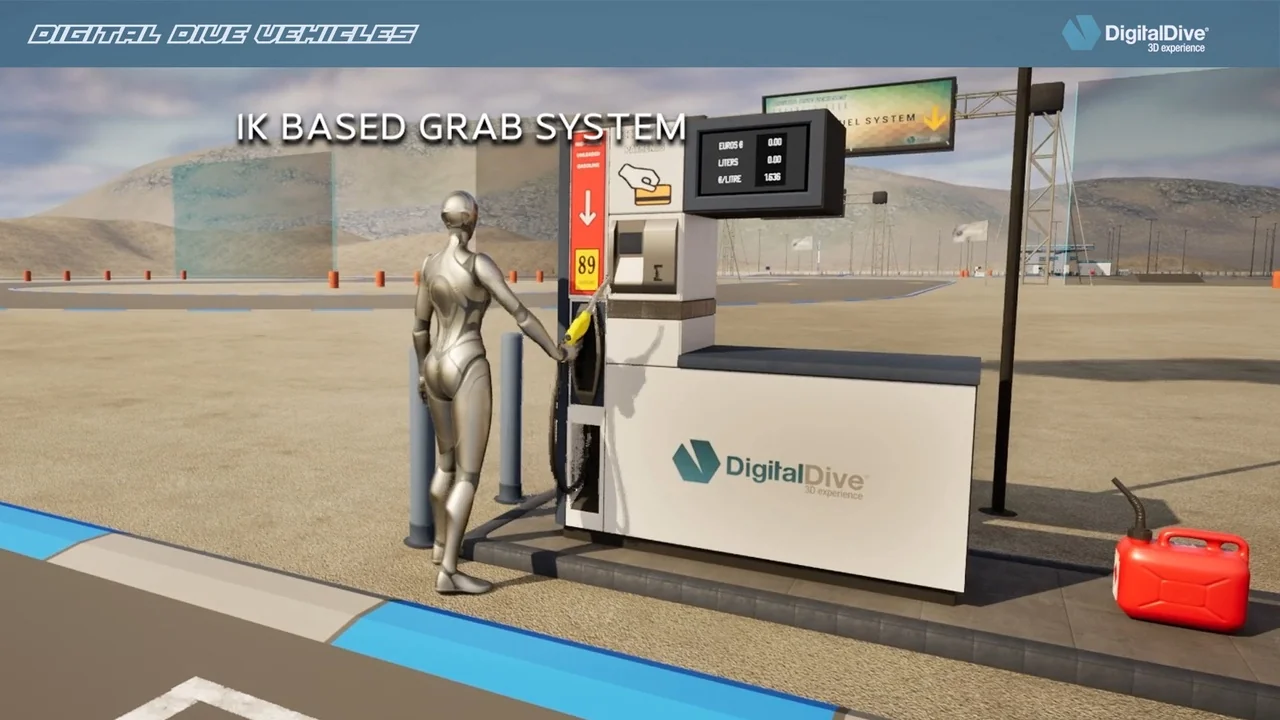 Advanced Fuel System: Multiplayer Vehicle Addon asset