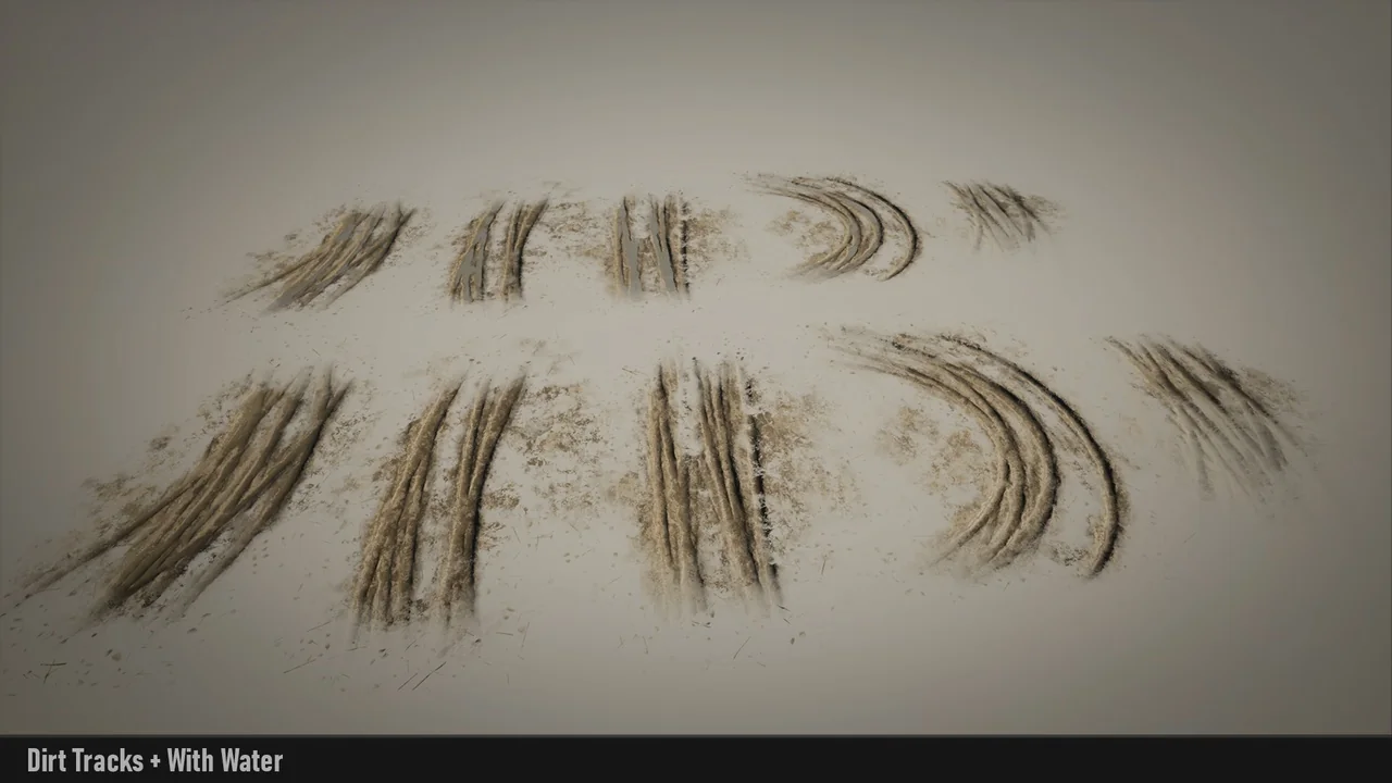 Dirt Track & General Dirt Decals asset