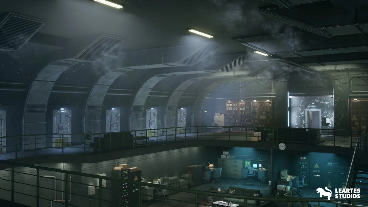 Cold War Underground Bunker asset