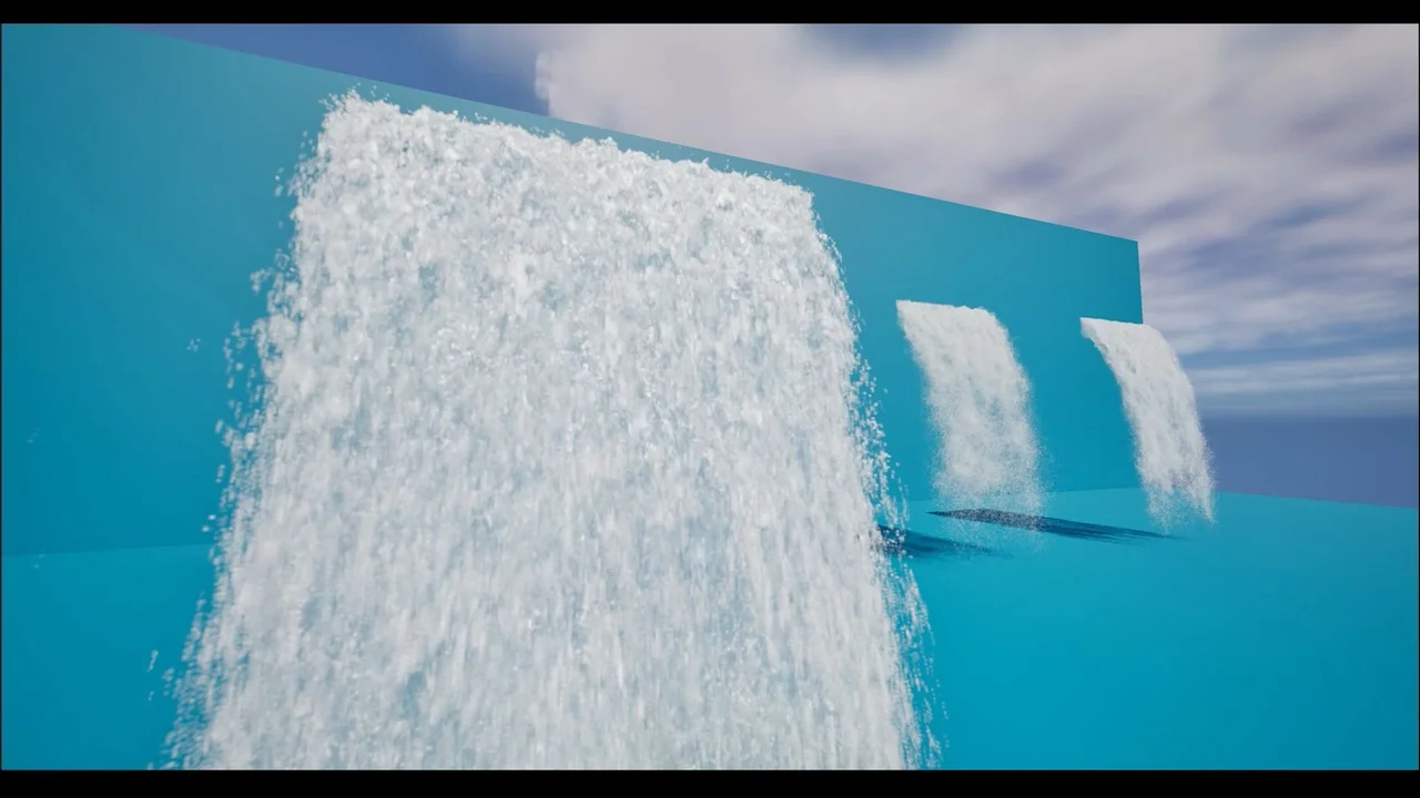 VDB Waterfall & River Pack asset