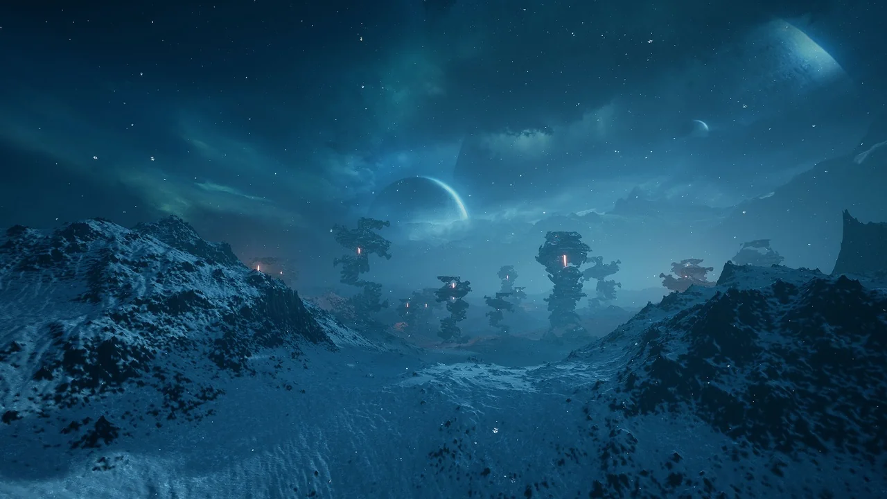 Elite Landscapes: Fractal Glacier asset