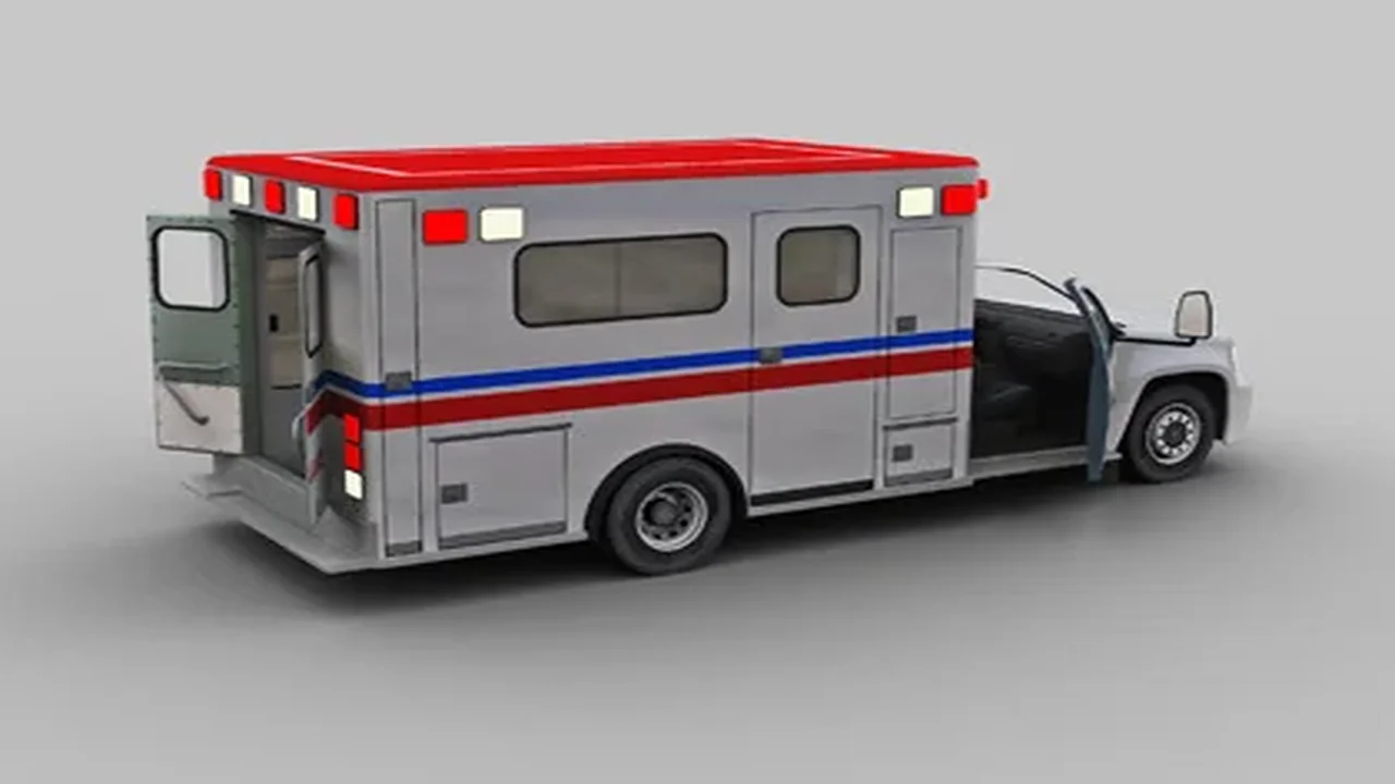 Ambulance with Interior