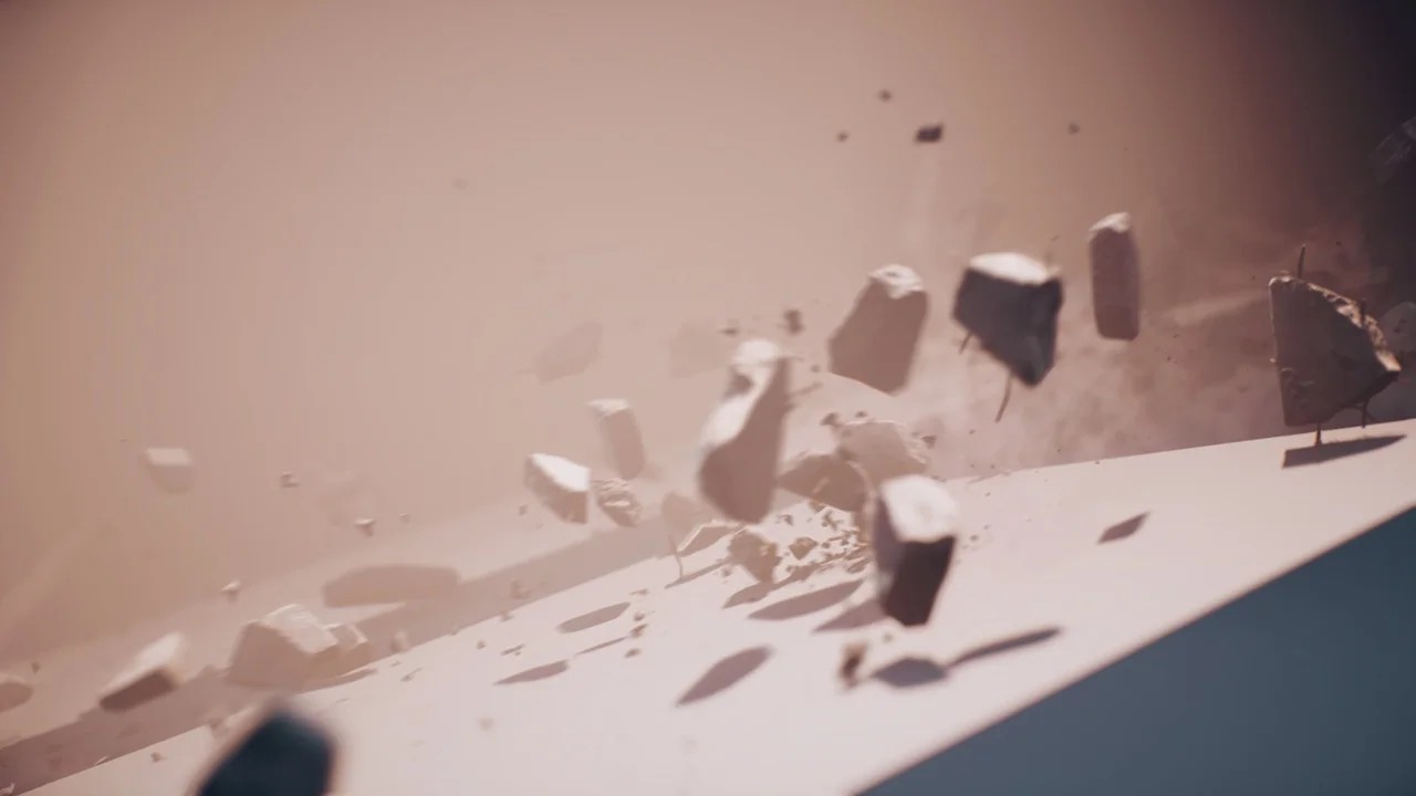 Concrete Debris VFX Pack asset