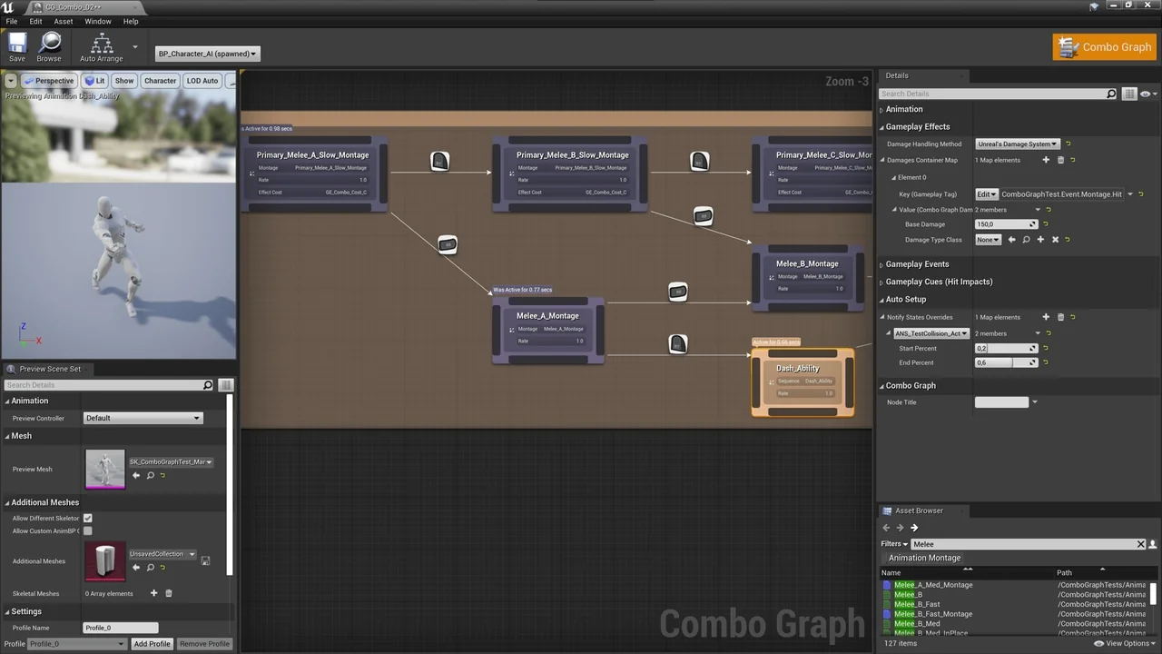 Combo Graph asset