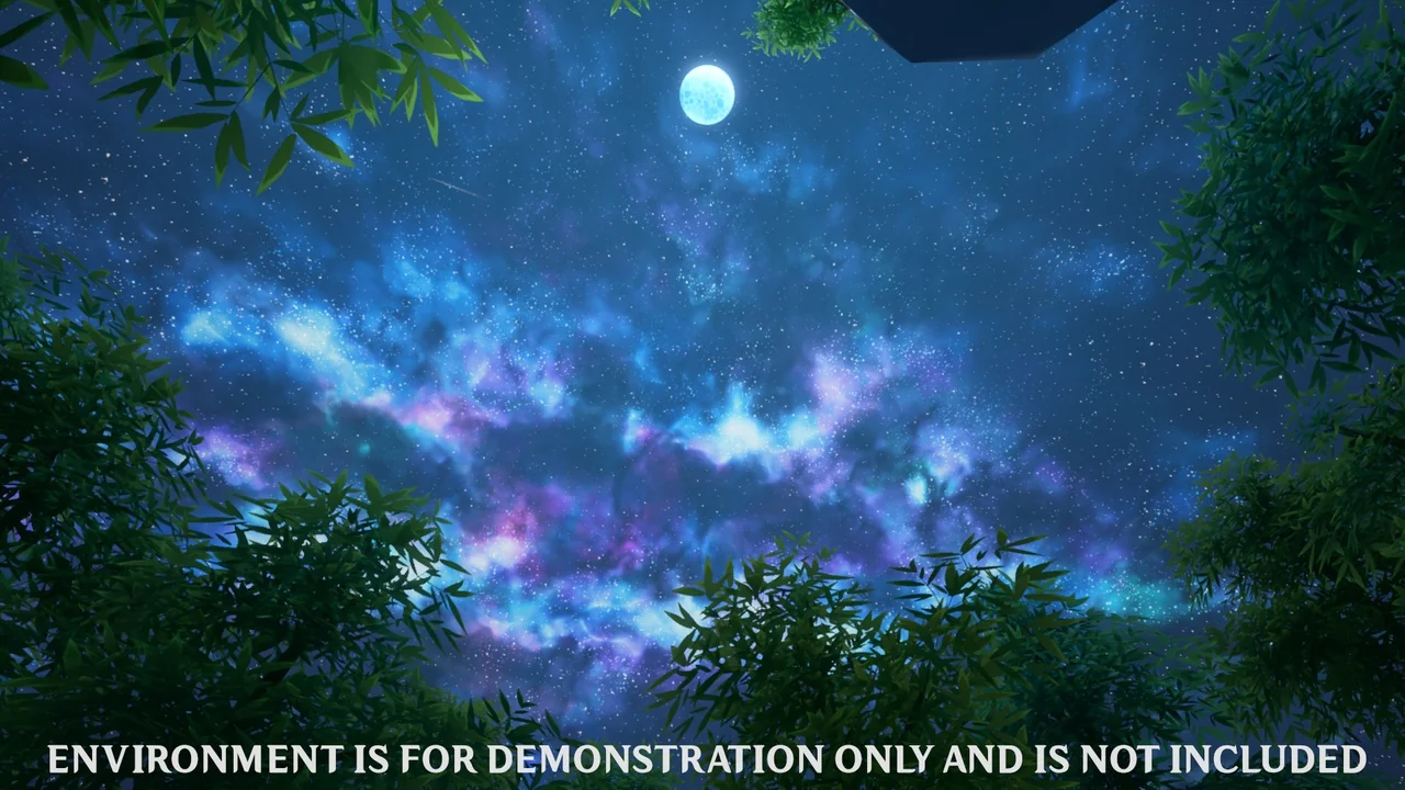 Stylized Dynamic Sky & Weather System asset