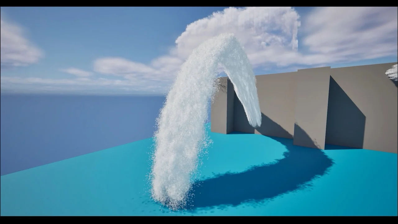 VDB Waterfall & River Pack asset