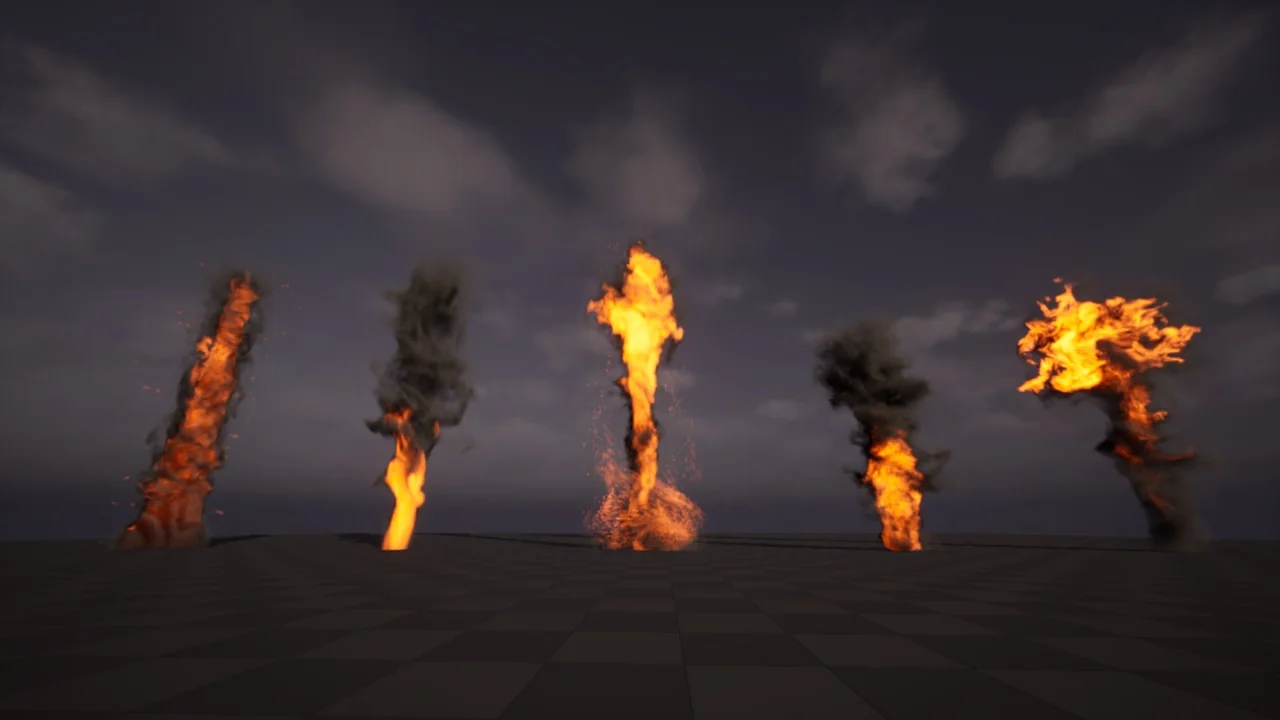 Fire Tornado FX VDB asset
