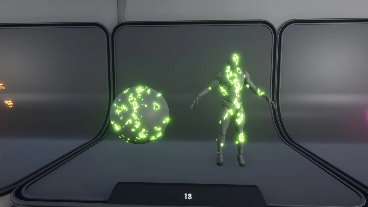 Character Appearance and Dissolve asset