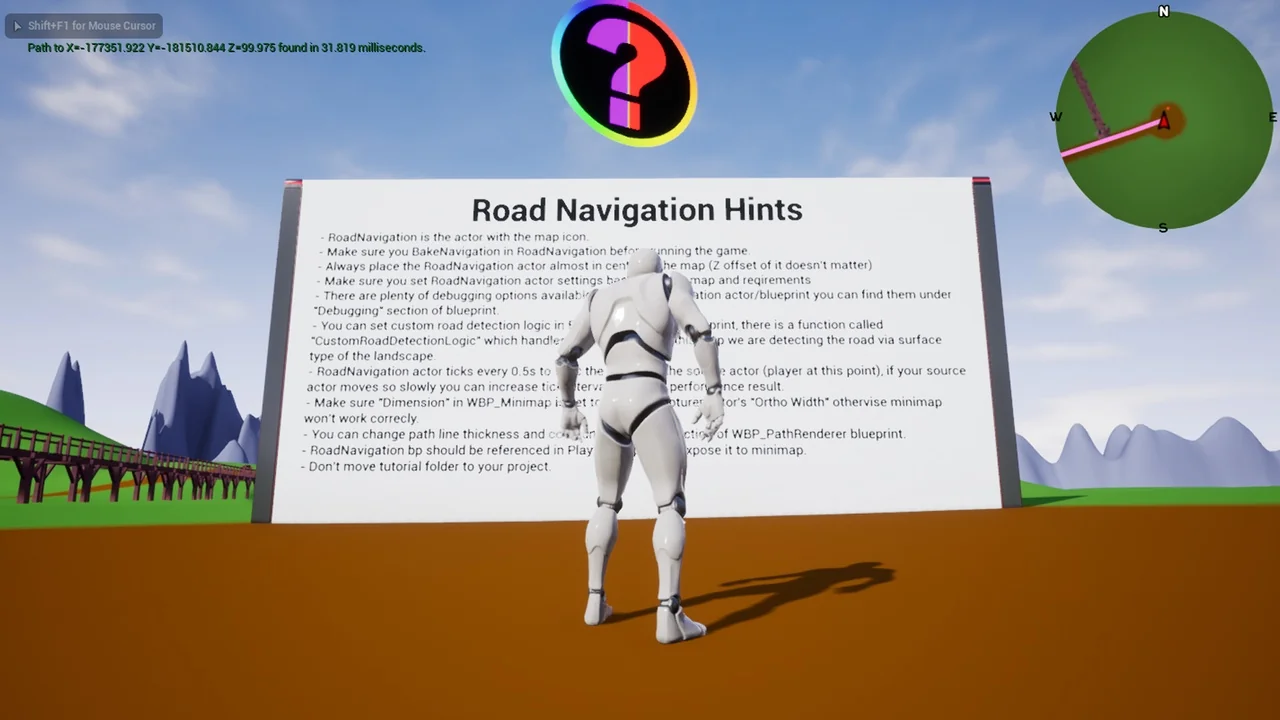 Roadmap Navigation asset