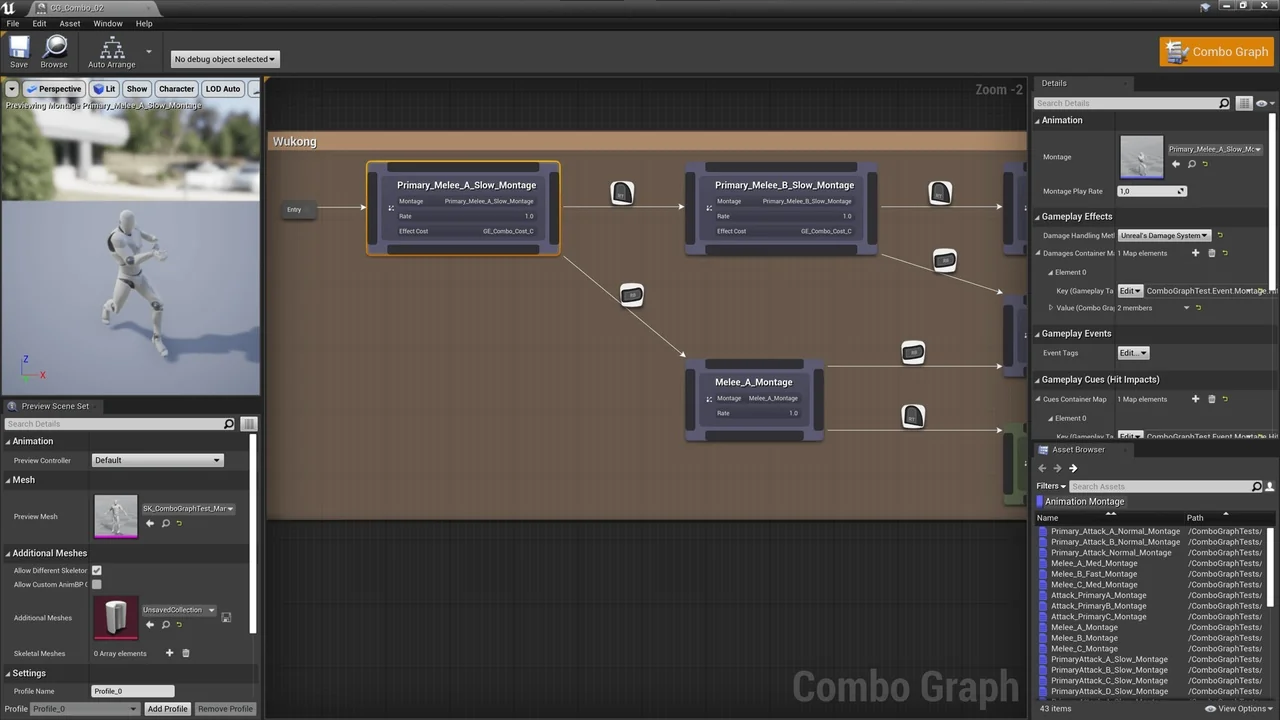 Combo Graph asset