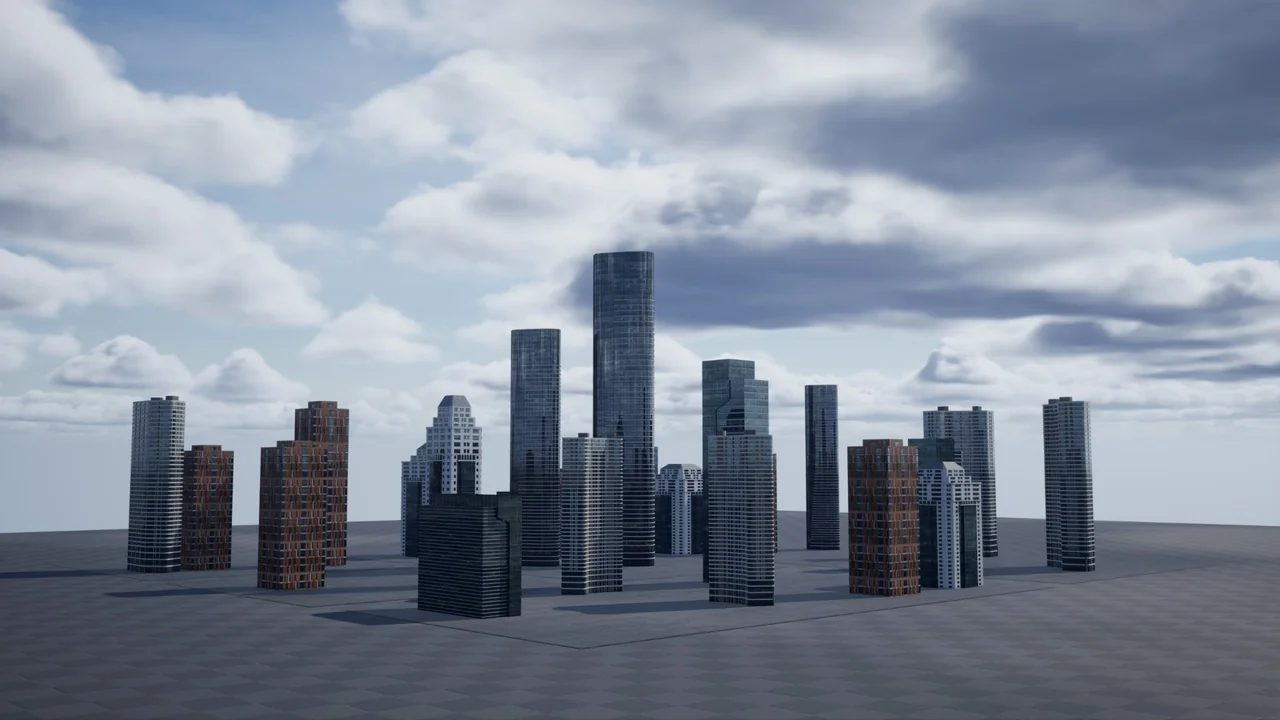 Building Interior Cubemap Material Function asset