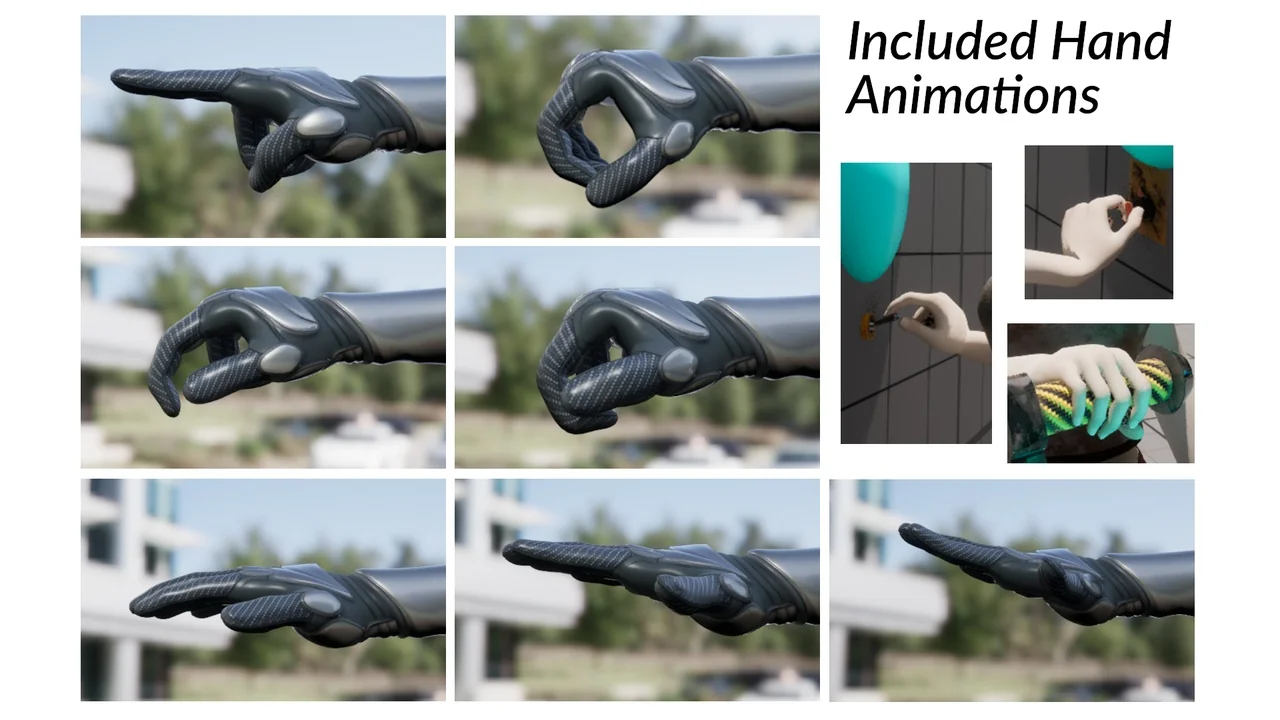 EnviroSense: Immersive Hand IK asset