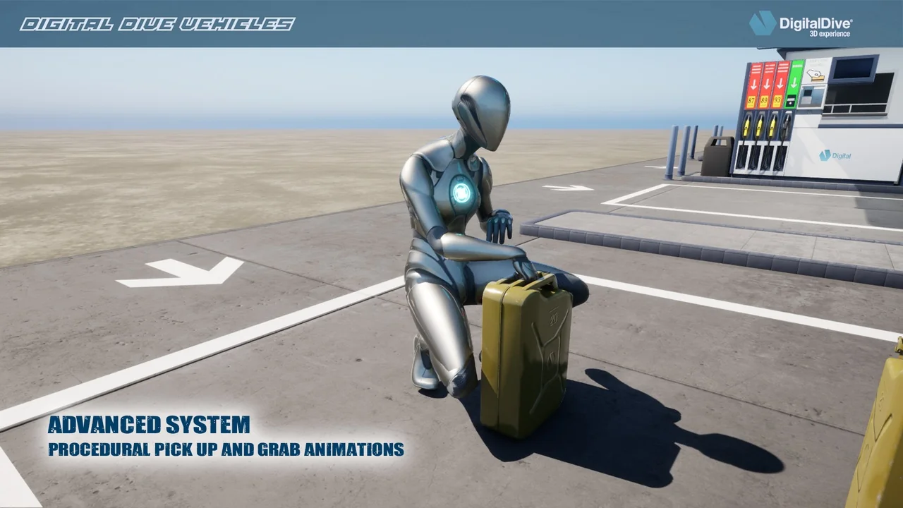 Advanced Fuel System: Multiplayer Vehicle Addon asset
