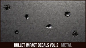 Bullet Impact Decals Vol. 2 – Metal