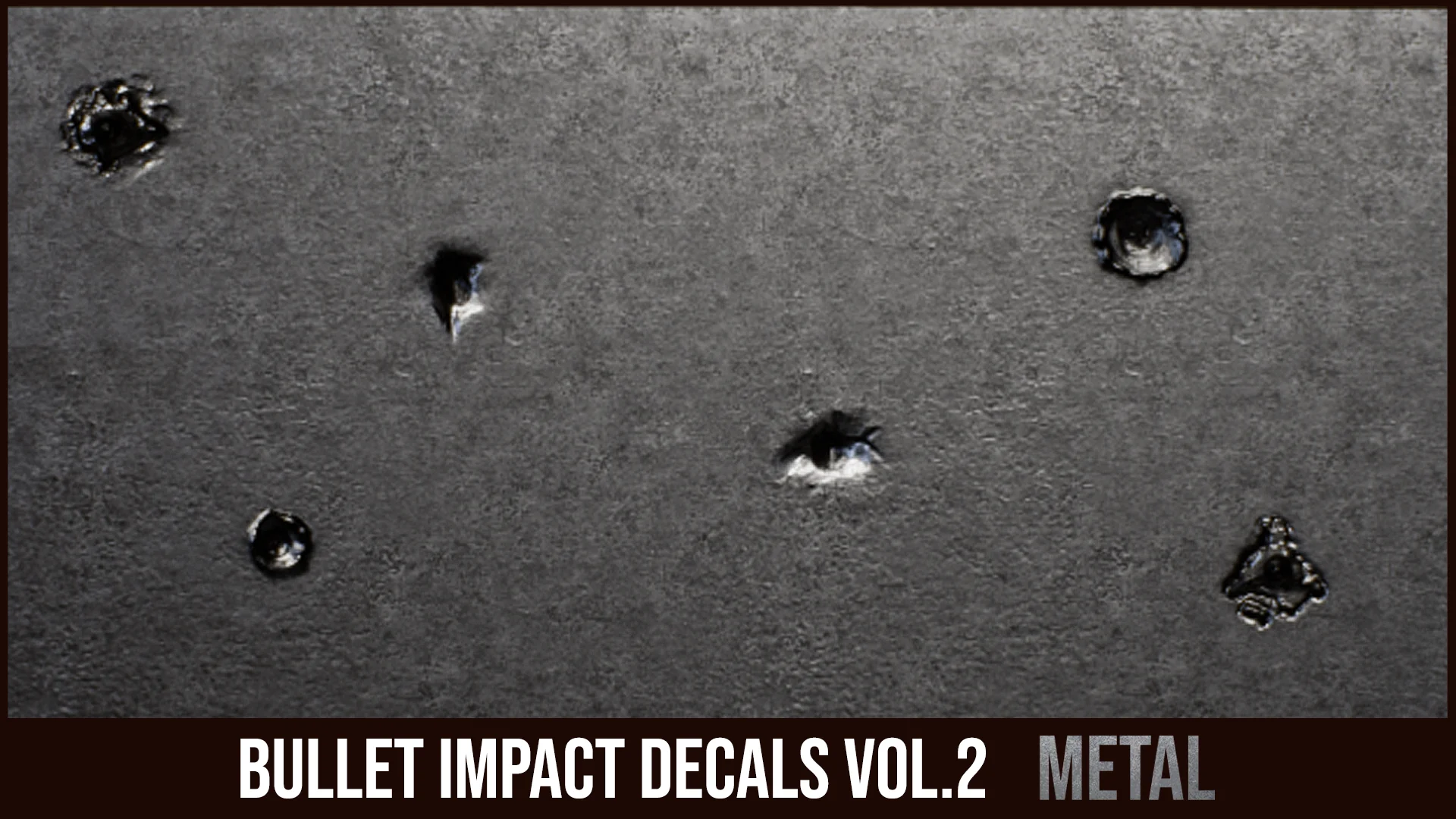Bullet Impact Decals Vol. 2 - Metal