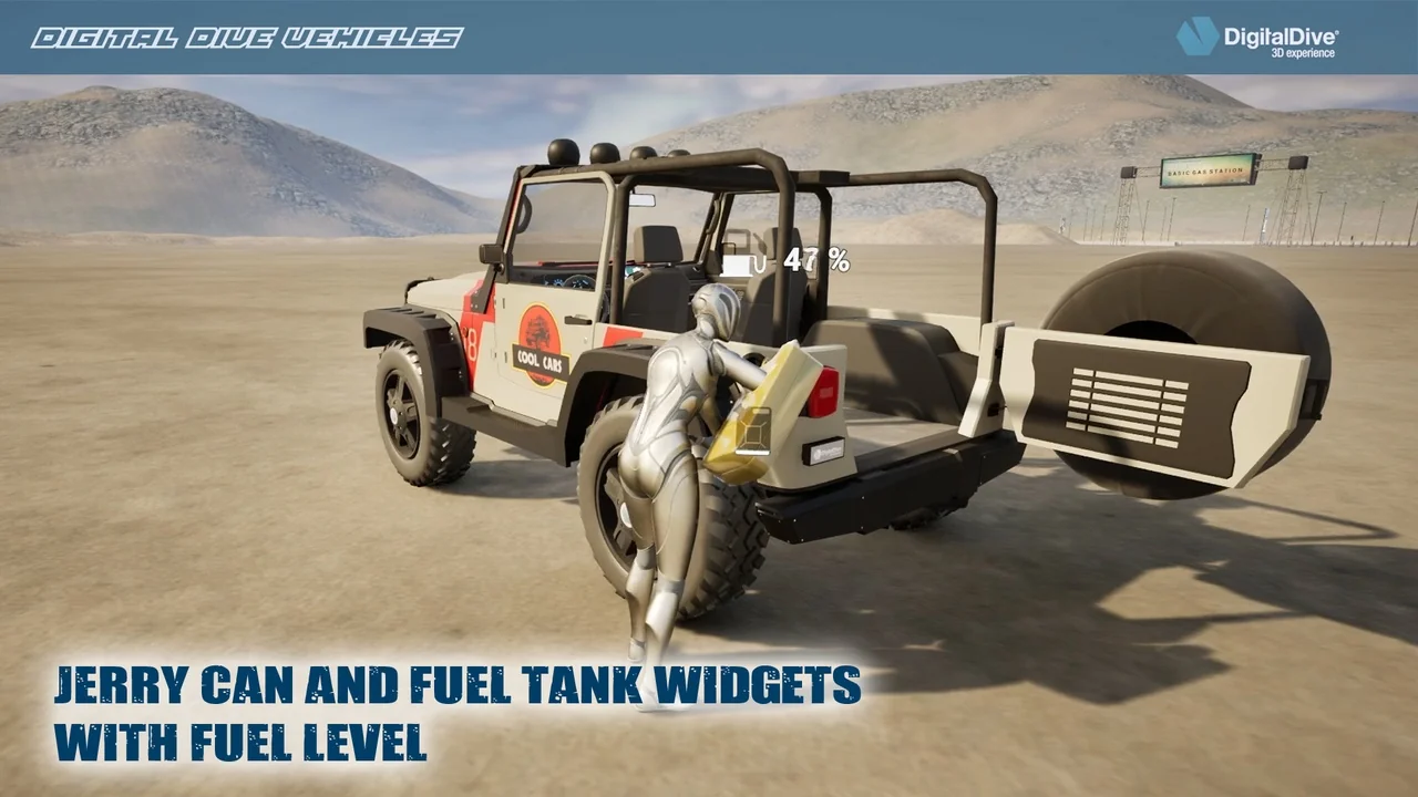 Advanced Fuel System: Multiplayer Vehicle Addon asset