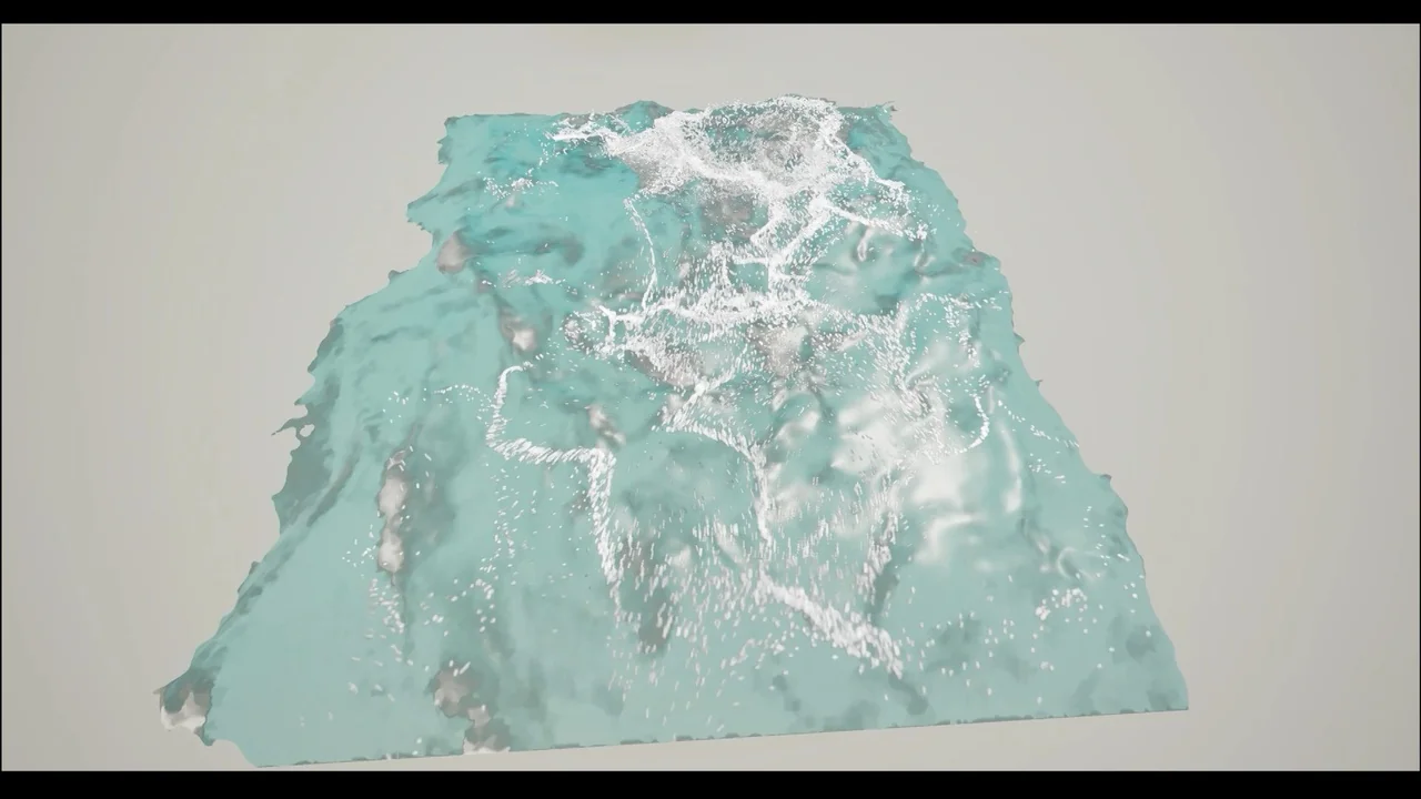 VDB Waterfall & River Pack asset