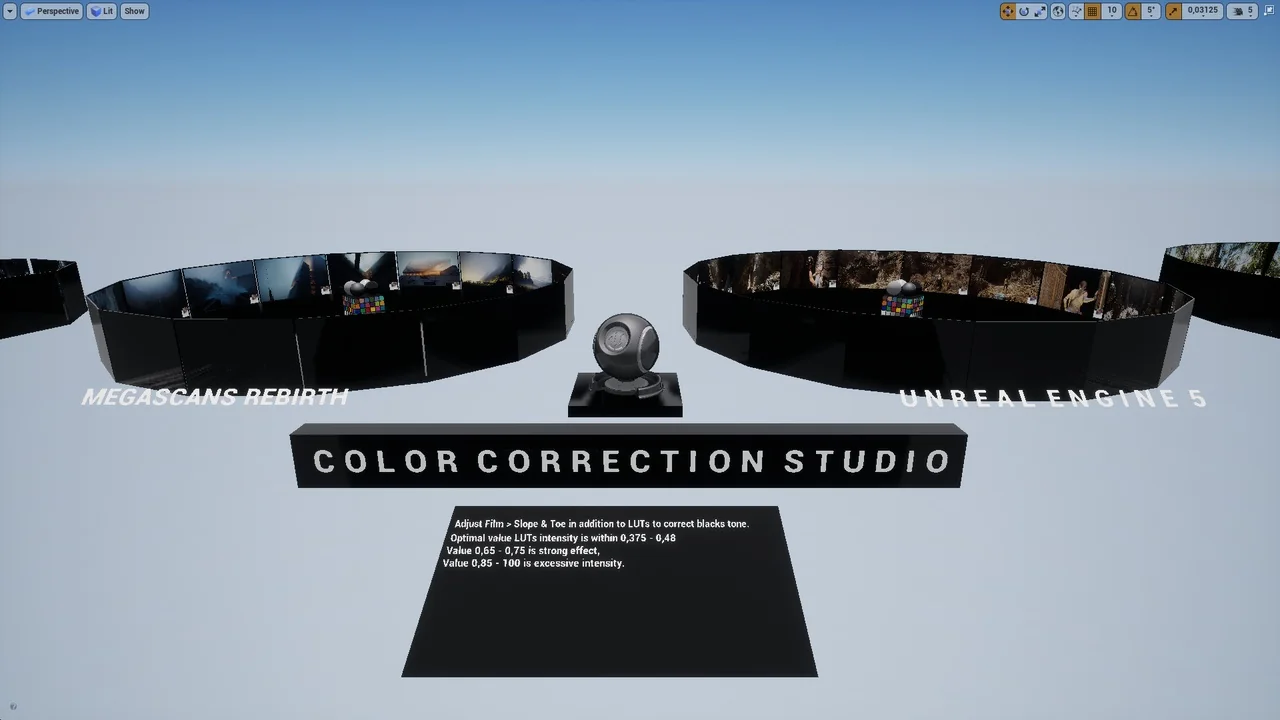 Cinematic LUTs Kit asset