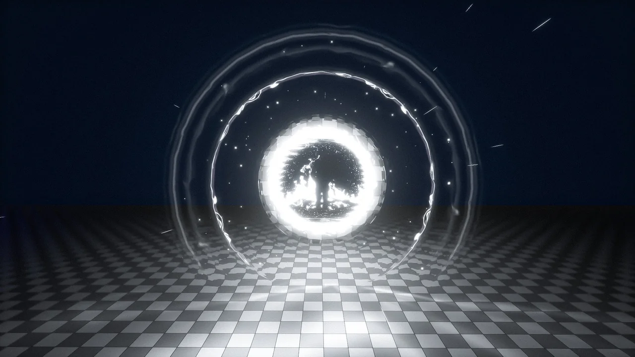 Advanced Portals System VFX asset