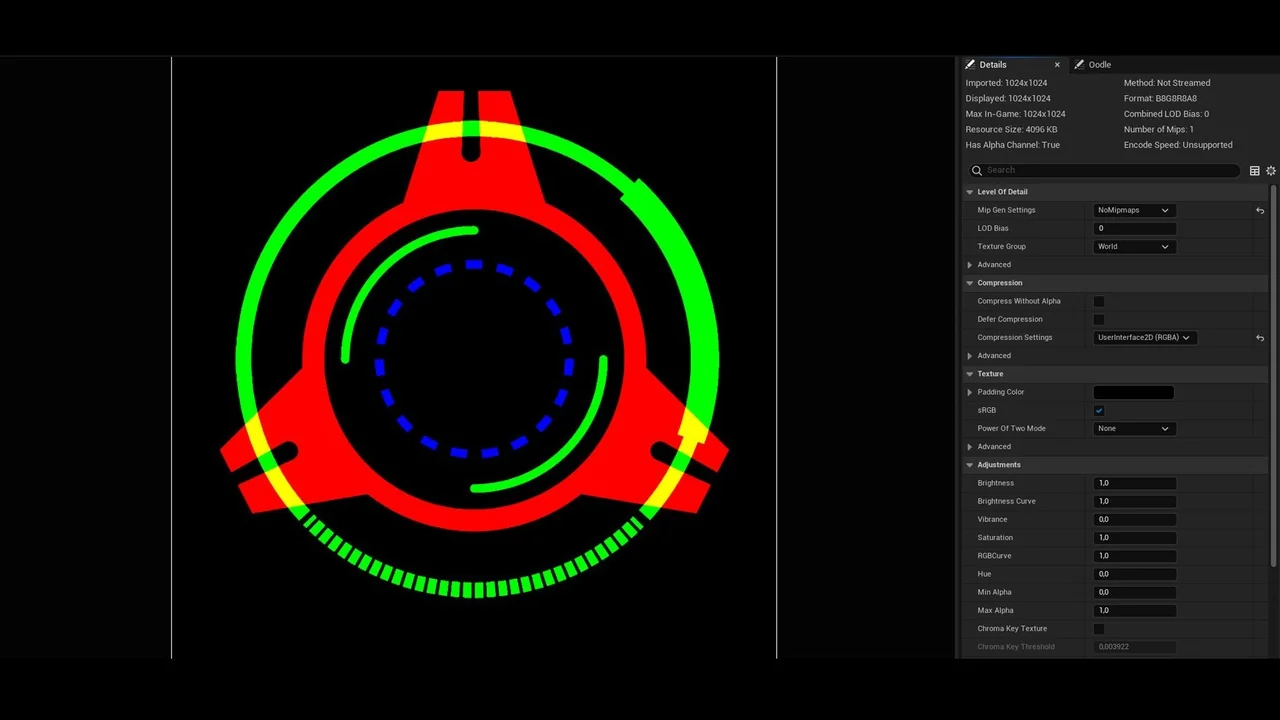 Preload materials asset