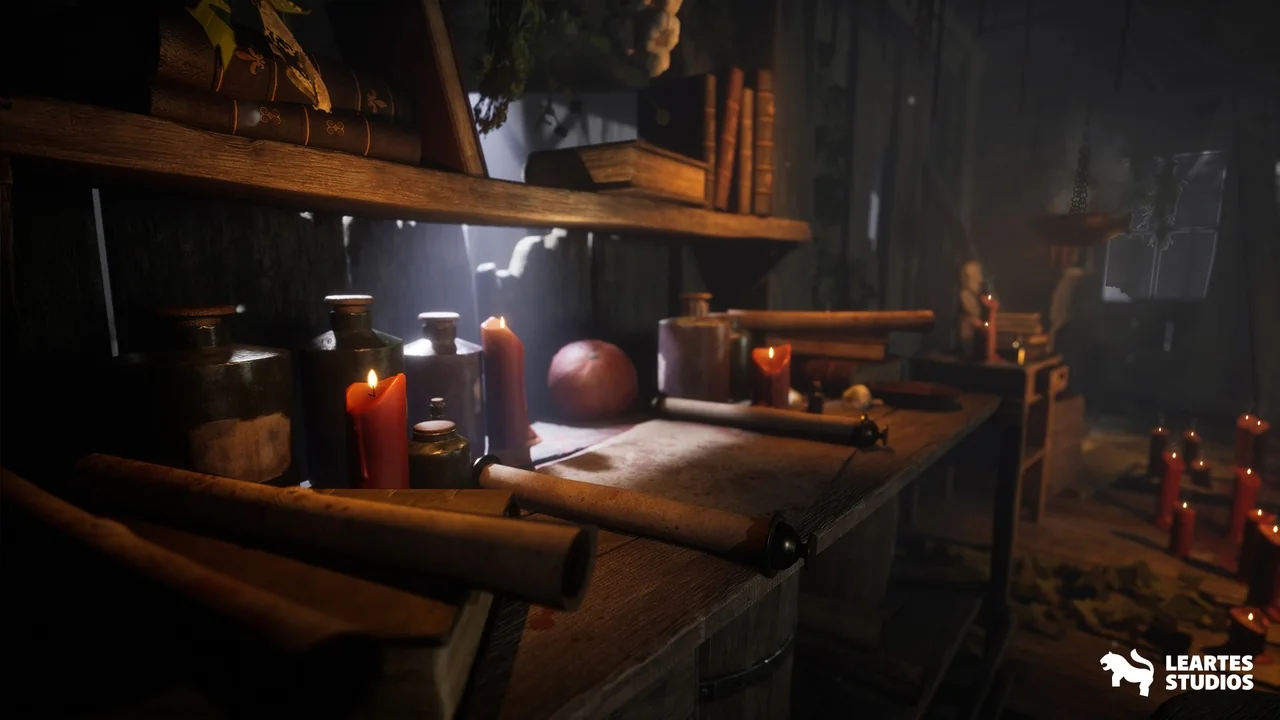 Witch Village Environment ( Witch Village Village Village House House Modular ) asset