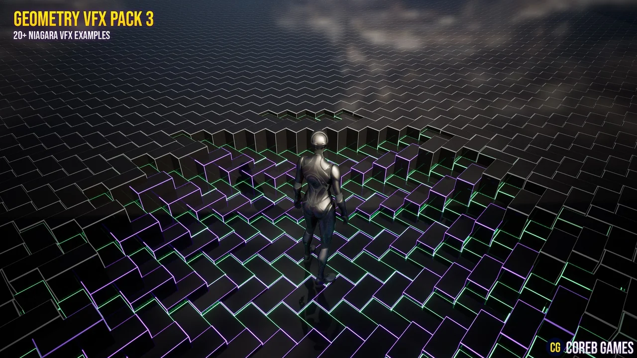 Geometry Floor VFX Pack 3 asset