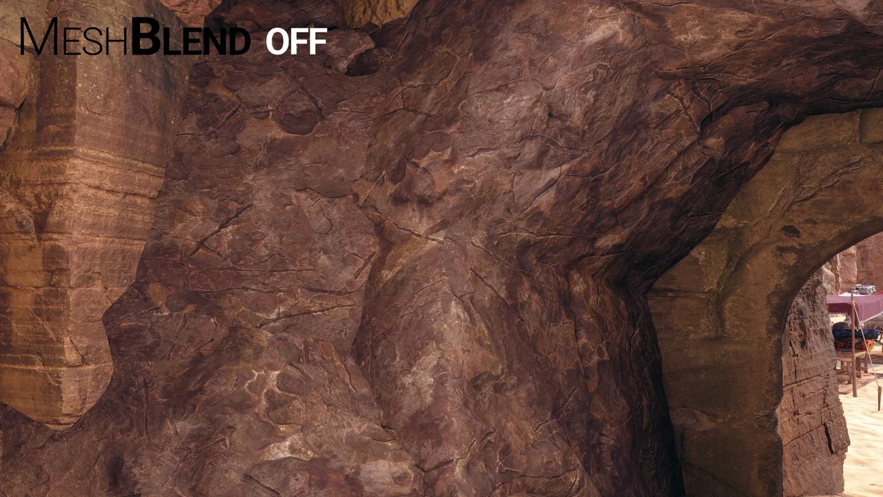 MeshBlend – Next generation mesh blending without RVT asset