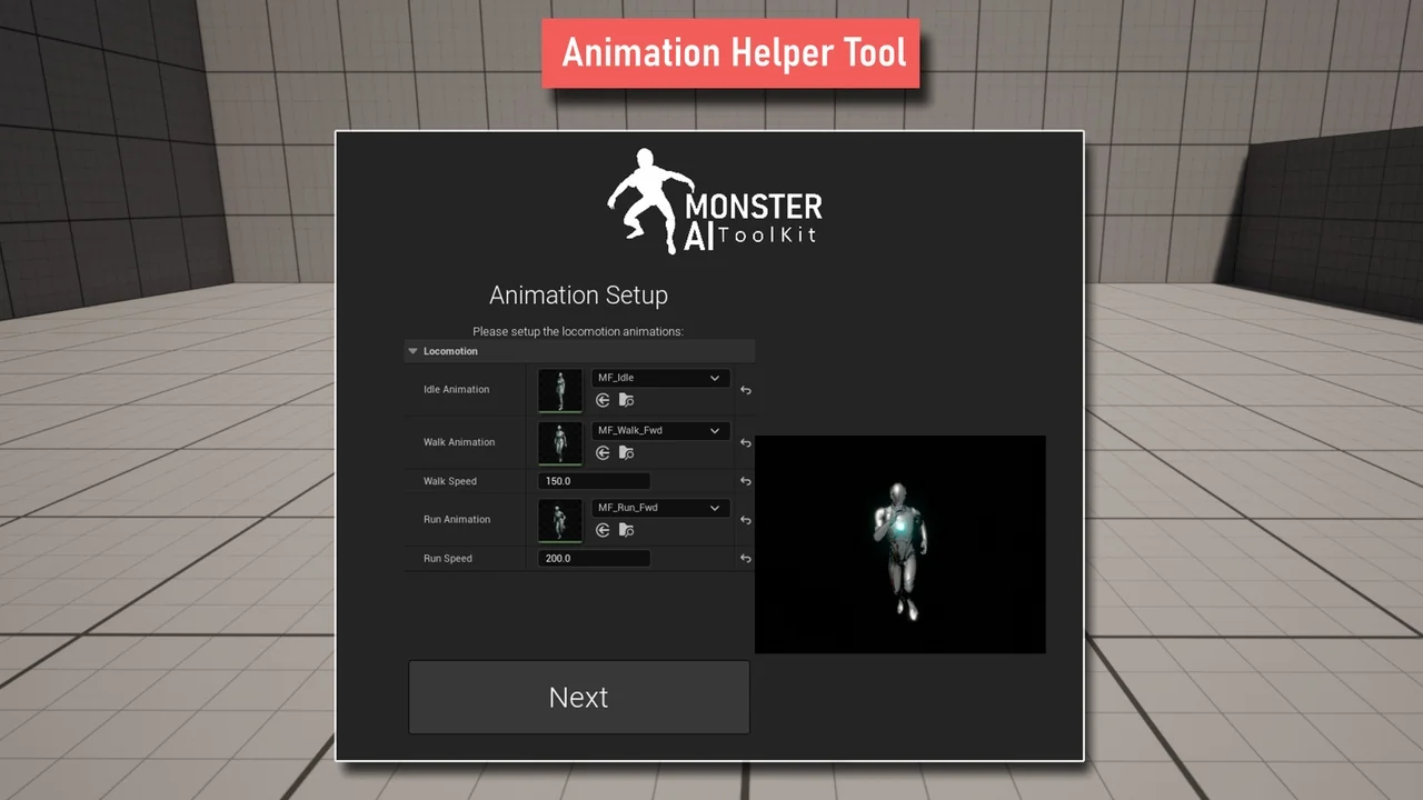 Monster Ai Kit asset