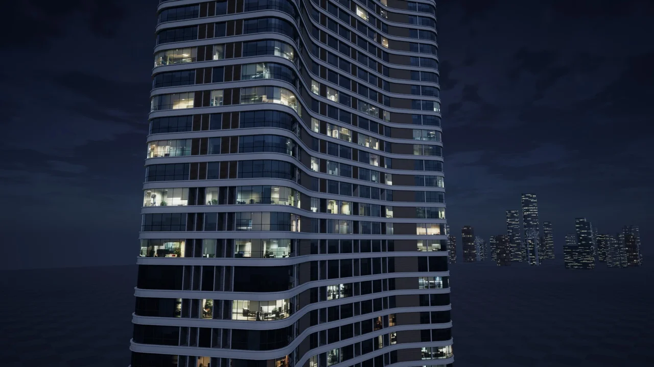 Building Interior Cubemap Material Function asset