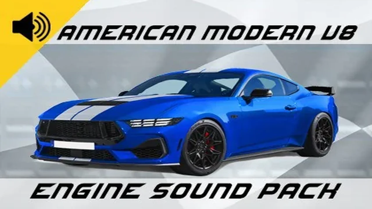 American Modern V8 Engine Sound