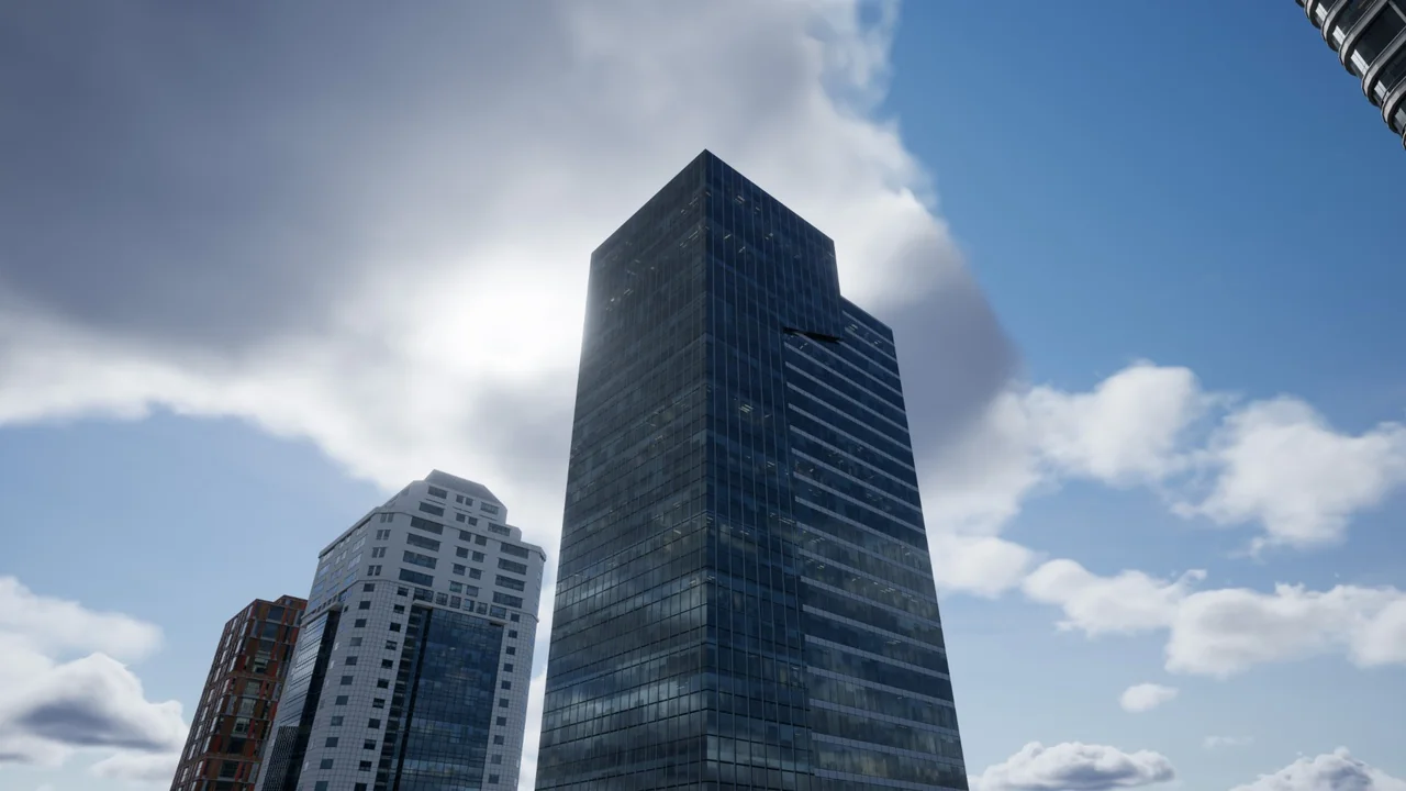 Building Interior Cubemap Material Function asset