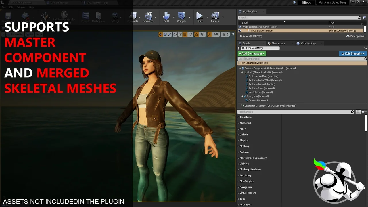 Runtime Vertex Paint & Detection Plugin asset