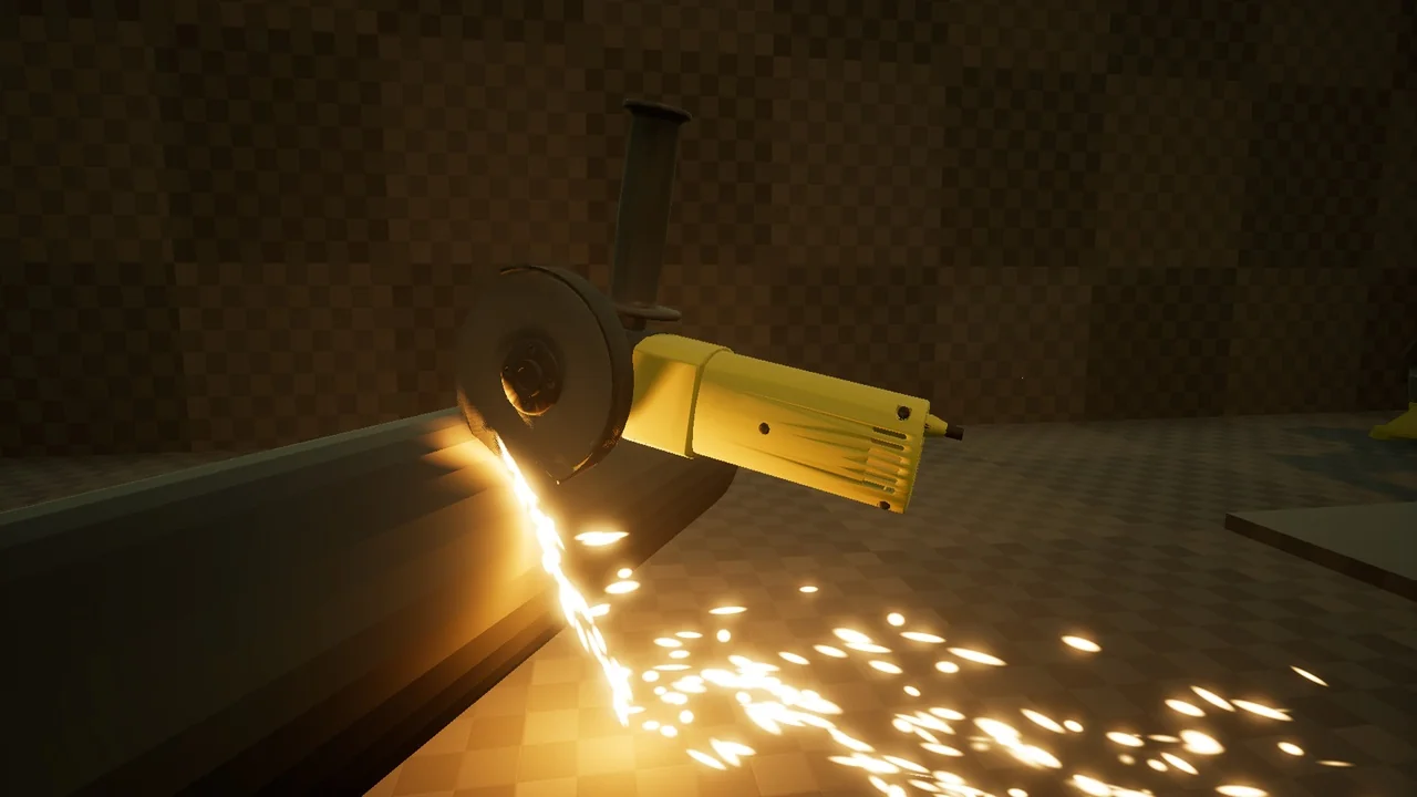 Machinery Particle FX asset