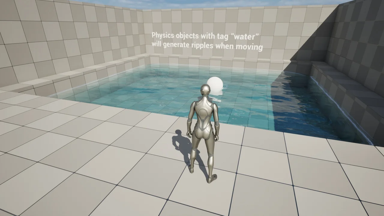 Interactive Water, Ocean and Swim Systems asset