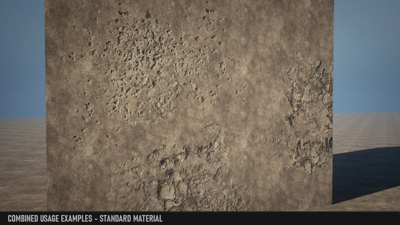 Concrete Damage Decals asset