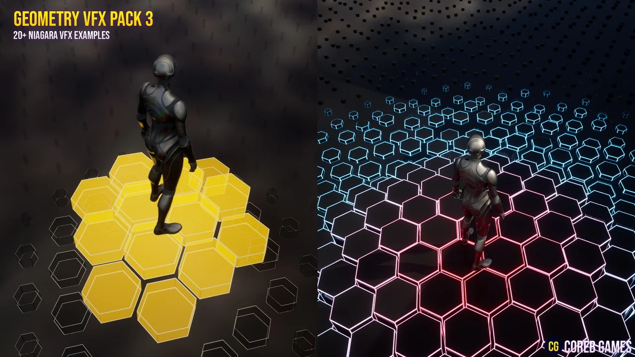 Geometry Floor VFX Pack 3 asset