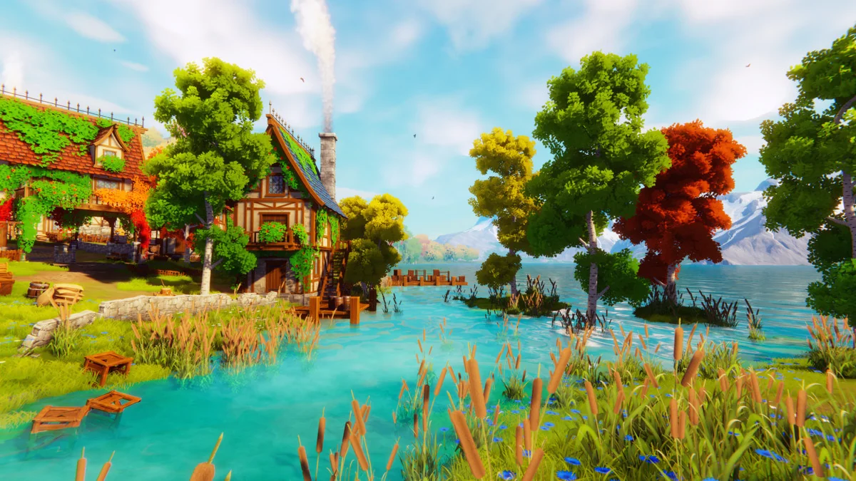 Dreamscape Village – Stylized Fantasy Open World asset