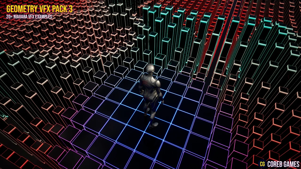 Geometry Floor VFX Pack 3 asset