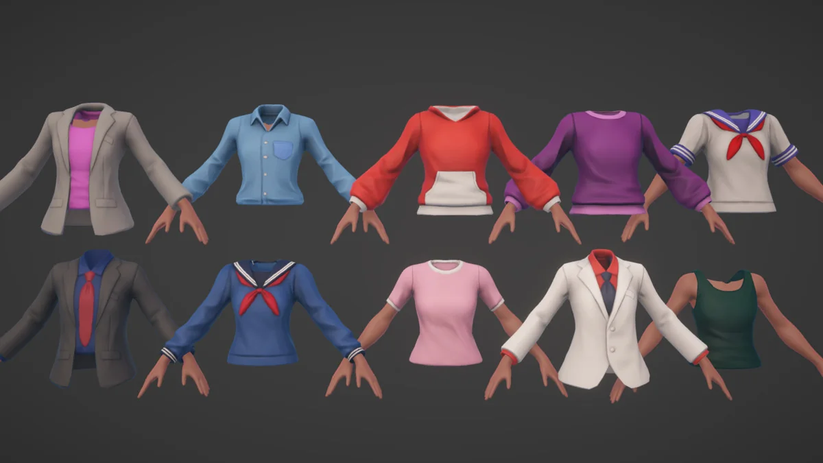 BoZo: Stylized Modular Characters – Base Pack asset