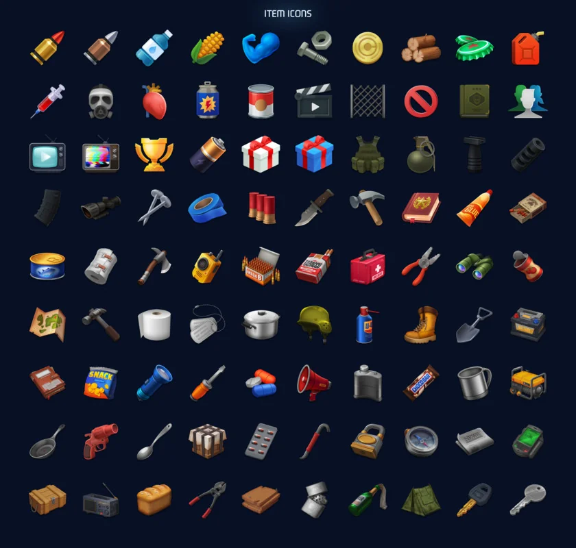 GUI Pro – Survival Clean asset