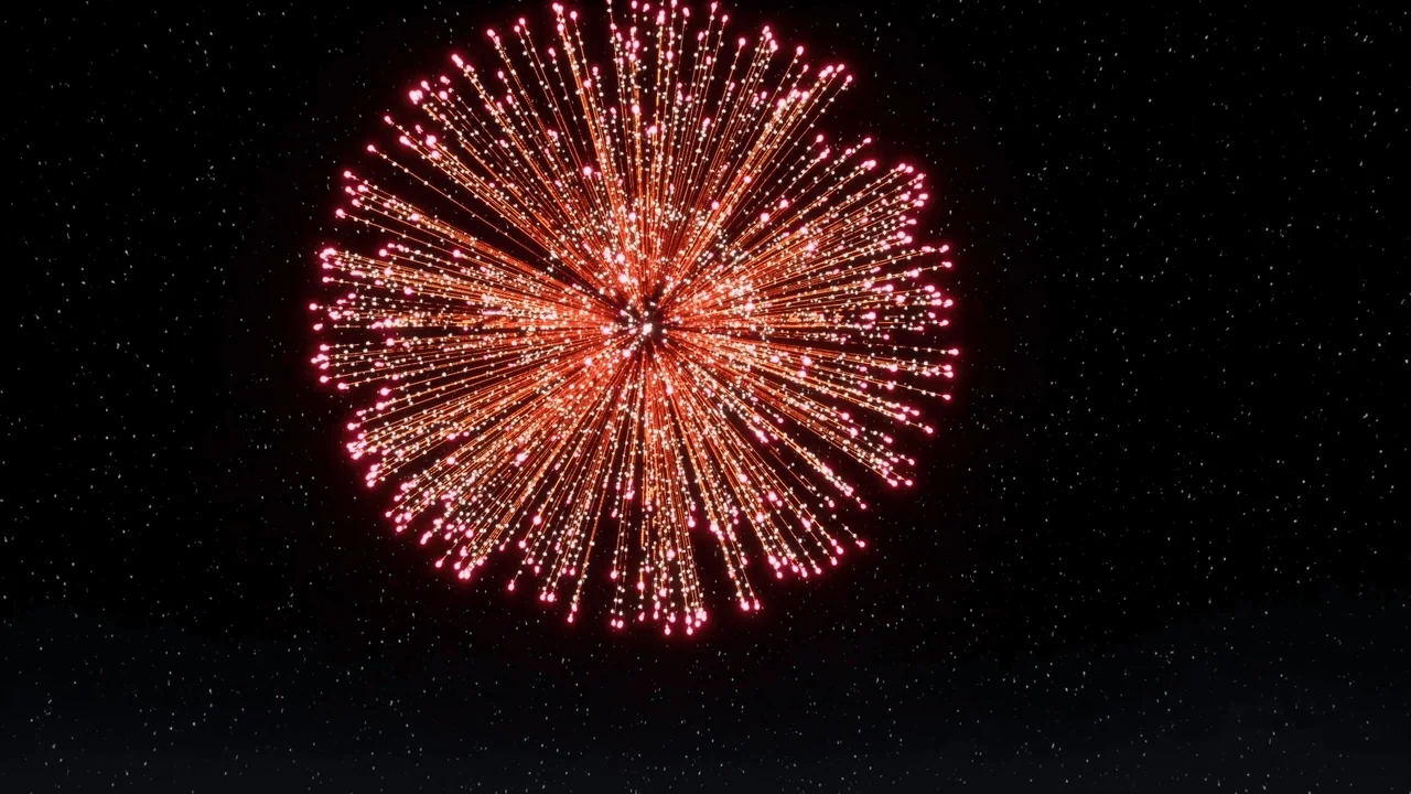 Various Fireworks VFX2 asset