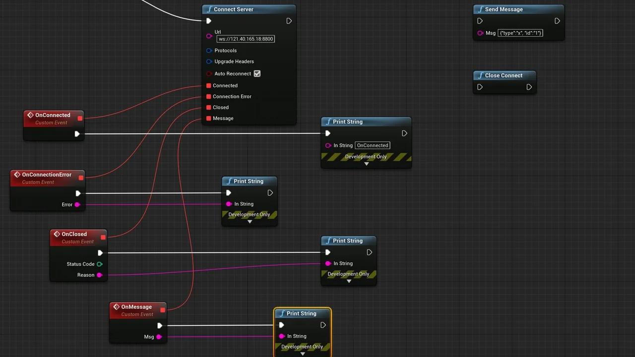 Web Socket Client asset