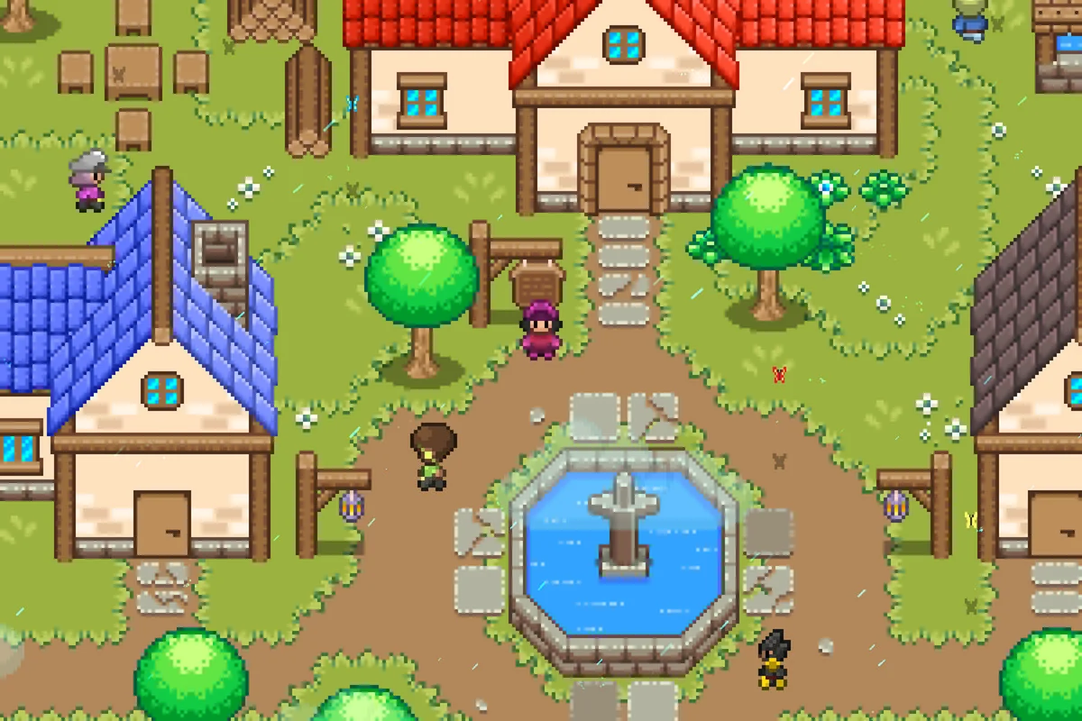 2D TopDown Tilesets Fantasy Dreamland asset