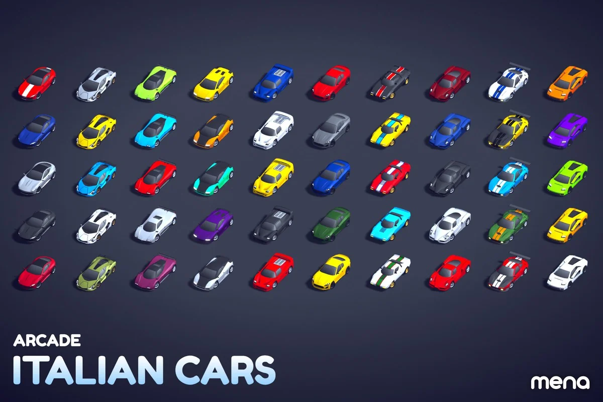 ARCADE: Italian Cars Pack asset
