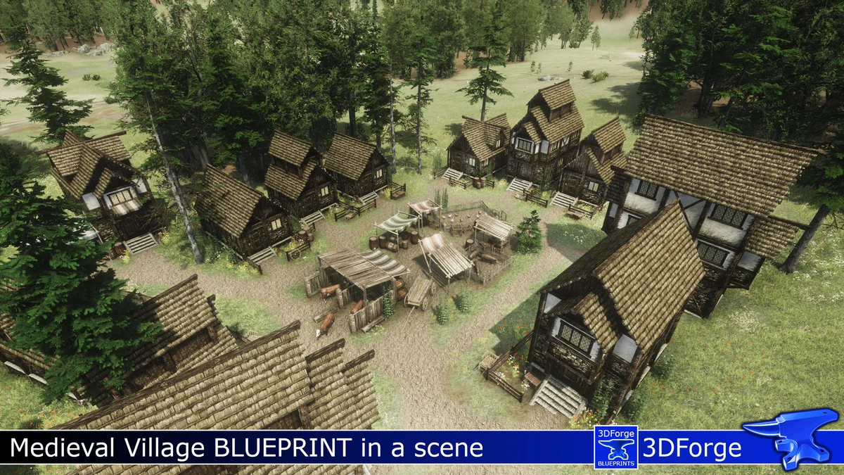 PB Medieval Villages 1 asset
