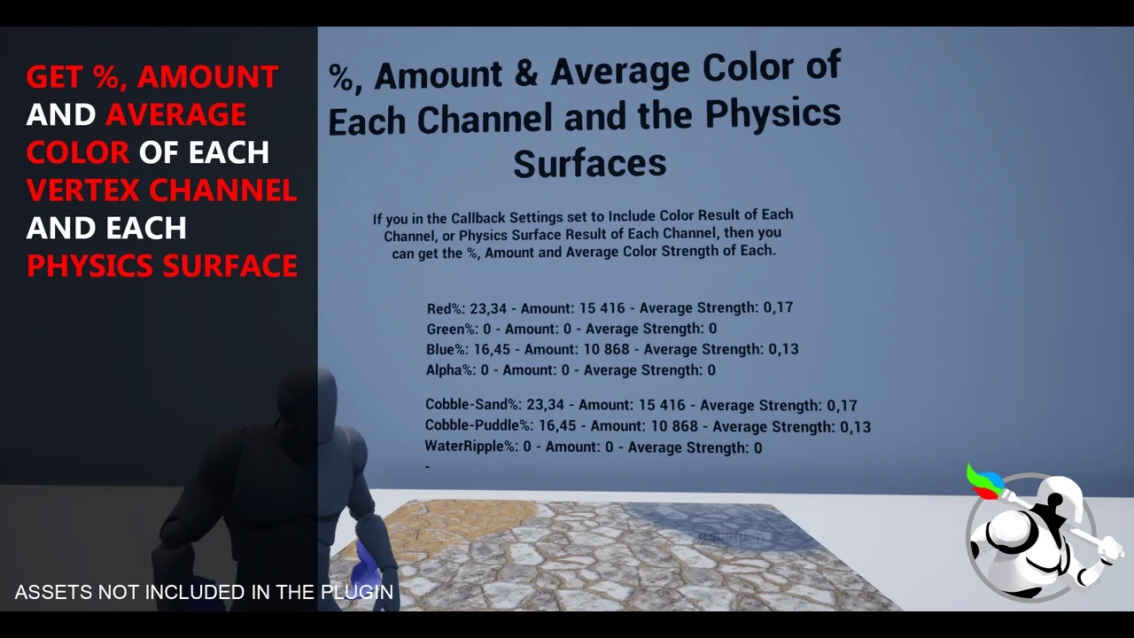 Runtime Vertex Paint & Detection Plugin asset