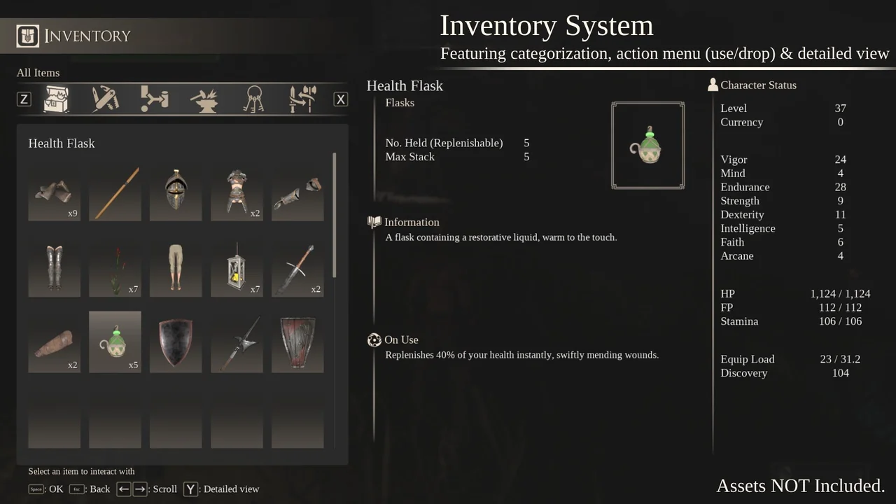 Soulslike Framework – Complete Soulslike Kit asset