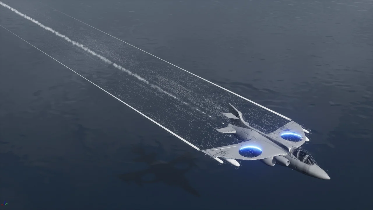 Flying Vehicle FX asset